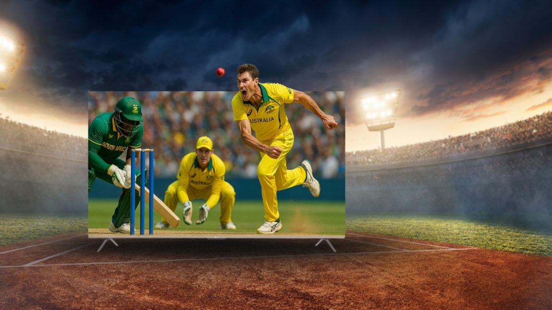 South Africa vs Australia Match Deserves 85-Inch TV