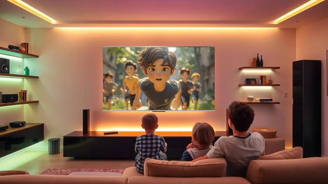 TV features to Reduce Eye Strain for Kids
