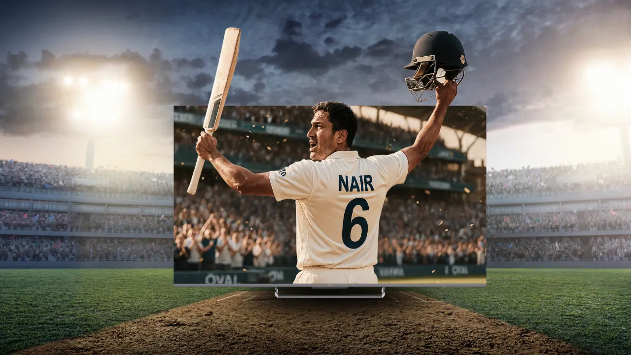 Watch Karun Nair’s Spirit of Cricket in QLED TV