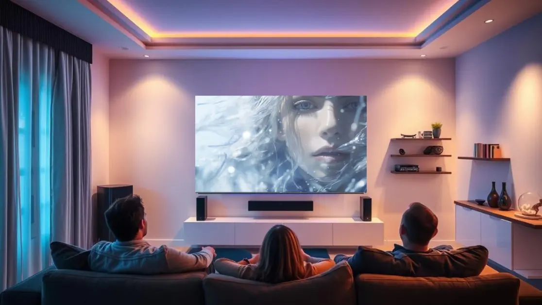 Watch your favorite content In Mini LED TV during daytime