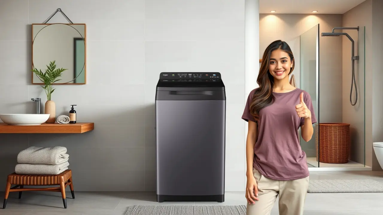 Eco Wash Settings in washing machine saves water during heavy rains