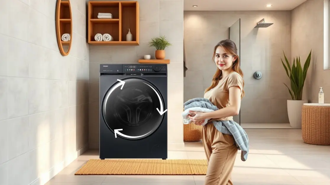 Get Speed and sustainable washing machine home