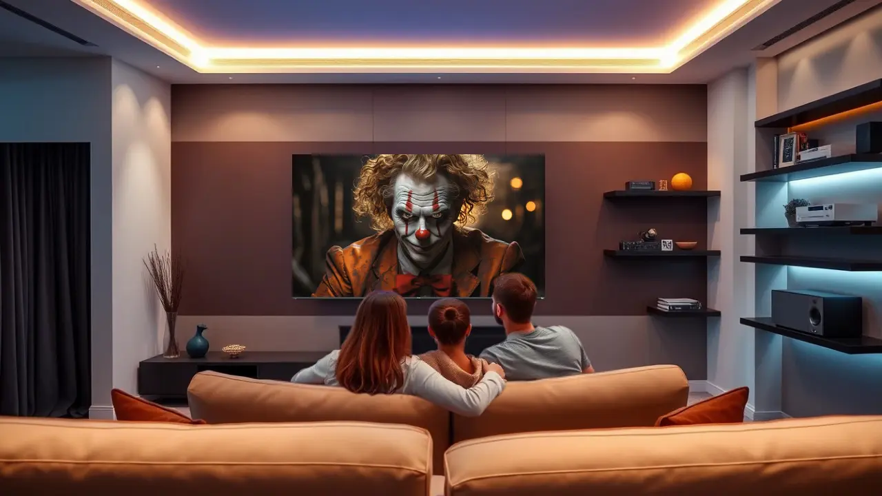 Glare-Free Movie Nights with Mini LED TV