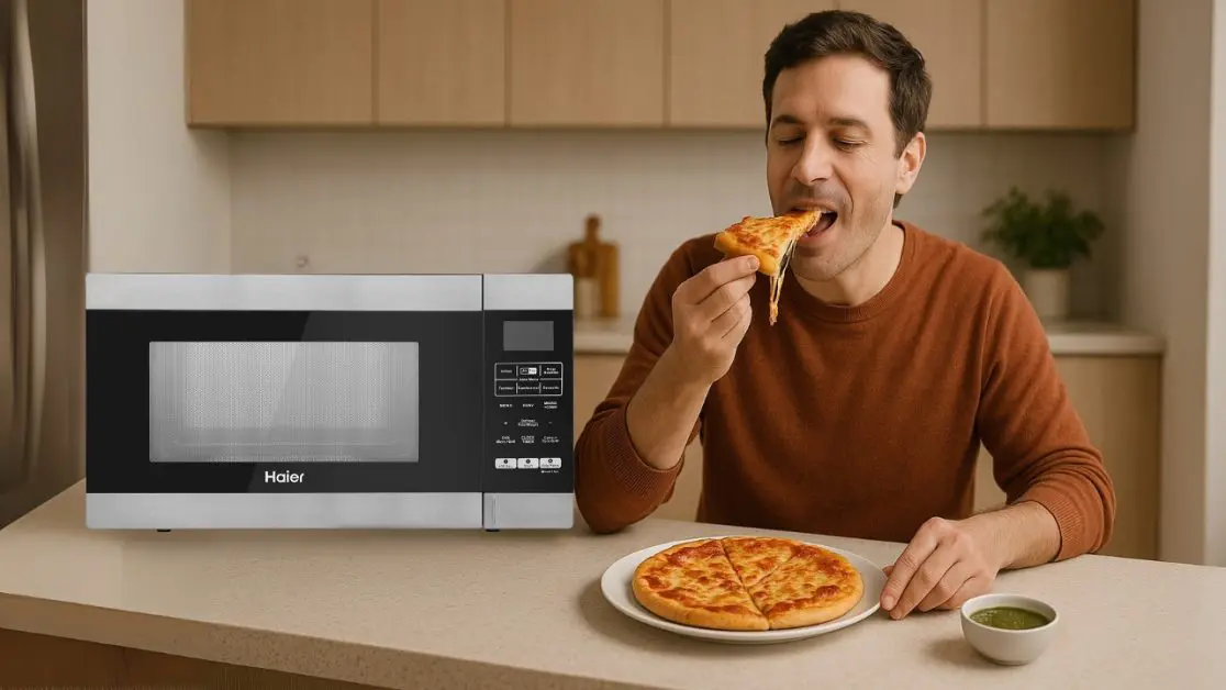 Make Pizza at home with perfect microwave