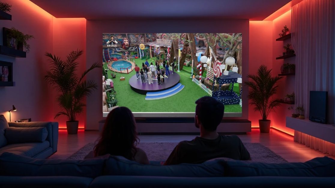 Mini LED TV looks sharper in real life
