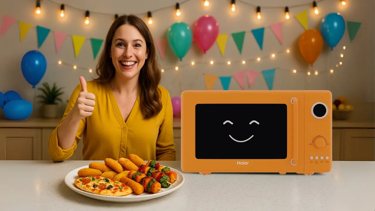 Prepare monsoon party menu in just one button in microwave