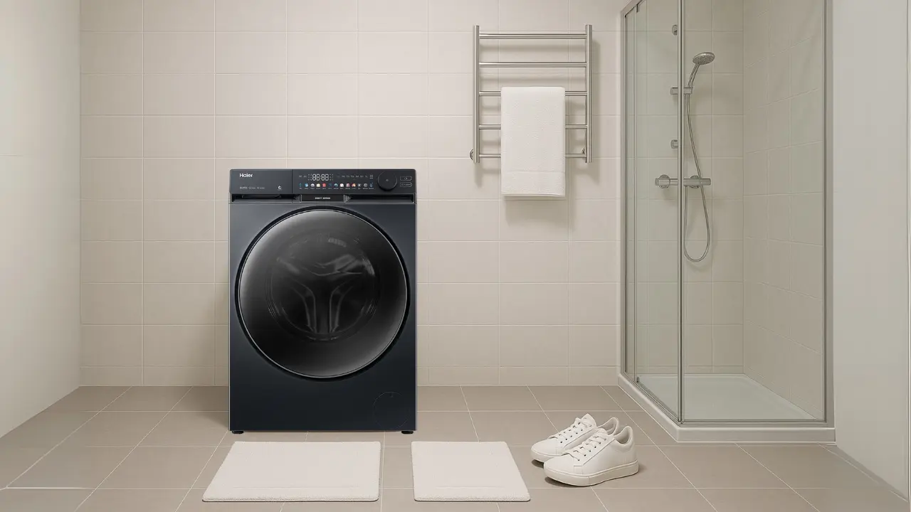 Washing machine can clean soaked shoes to doormats