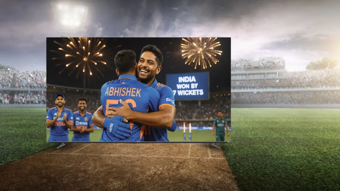 Watch India vs pakistan asia cup match in 4k TV