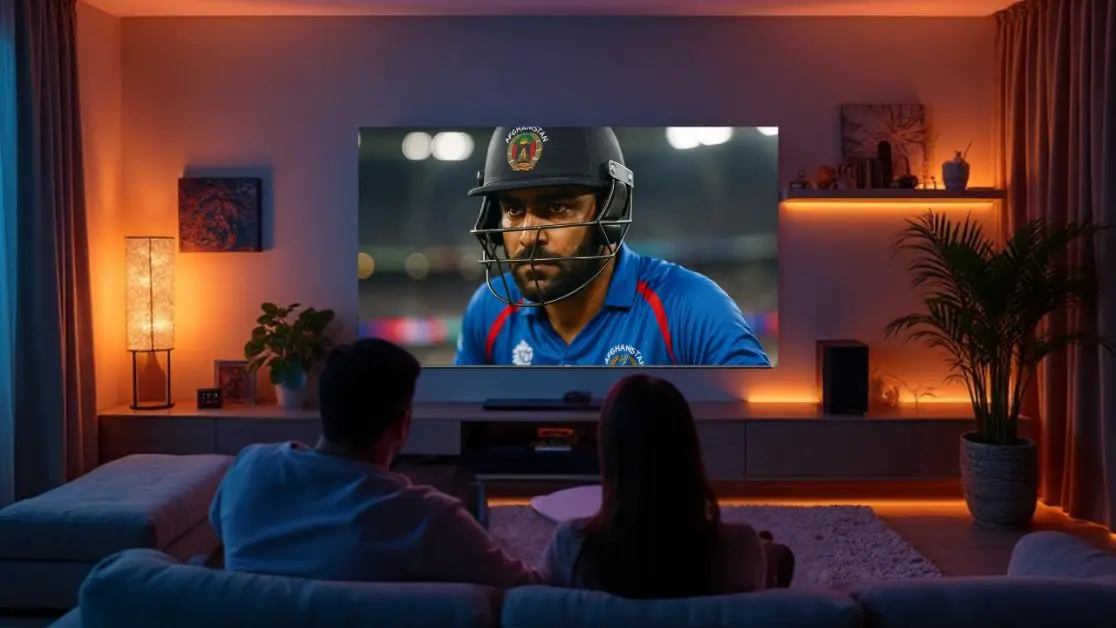 watch Afghanistan vs UAE cricket in clash in Mini LED TV