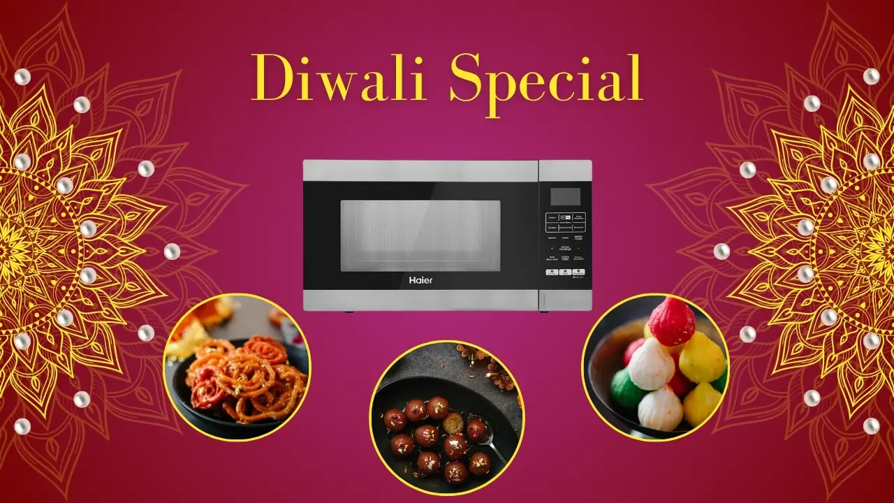 Get Diwali special microwave home for cooking faster