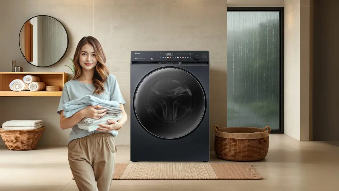 This washing machine handles voltage drops like pro