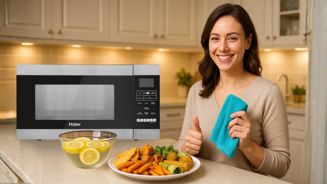 Clean a Microwave With Lemon and Steam