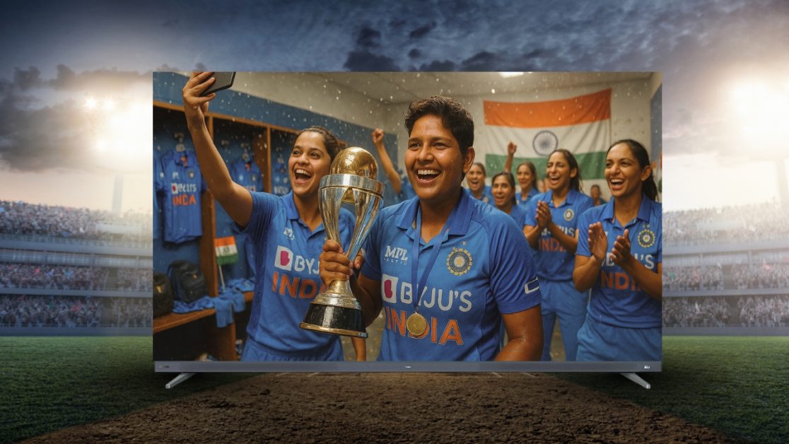 Enjoy Indian Team Victory in Mini LED TV
