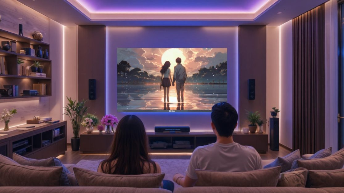 Perfect TV Setup for Couples Moving Into Their First Dream Home