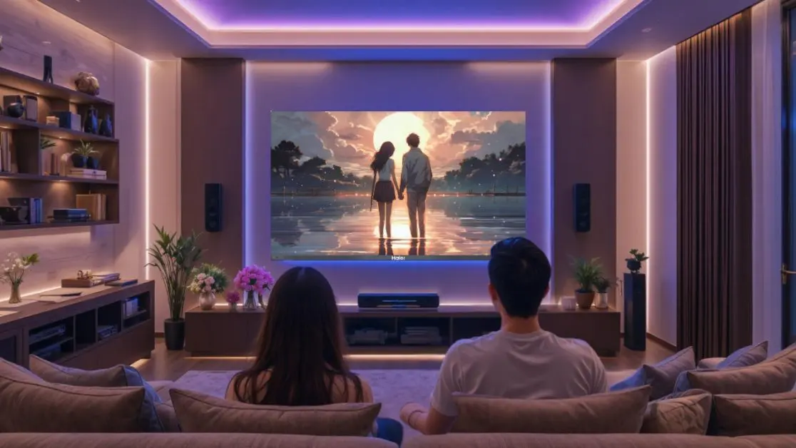 Perfect TV Setup for Couples Moving Into Their First Dream Home