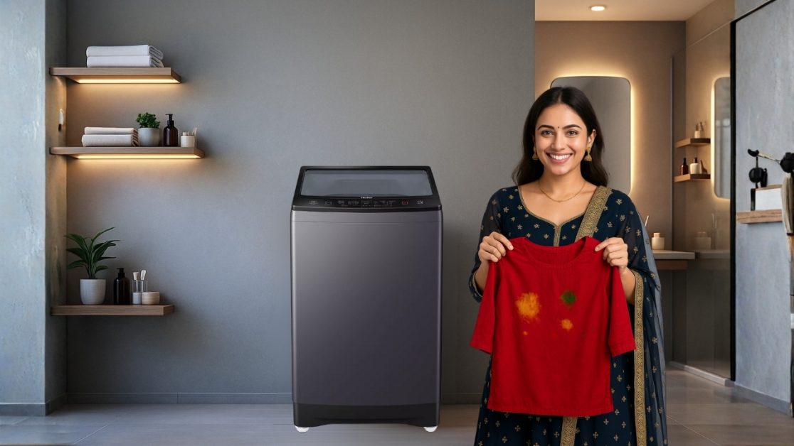 Remove Stubborn Stains From Festive Outfits in washing machine