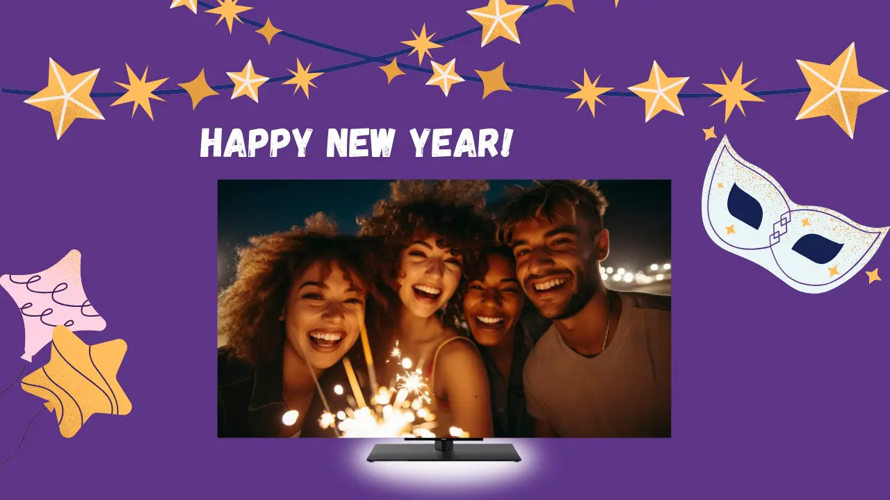 Create a Home Theatre Experience for New Year Using an OLED TV
