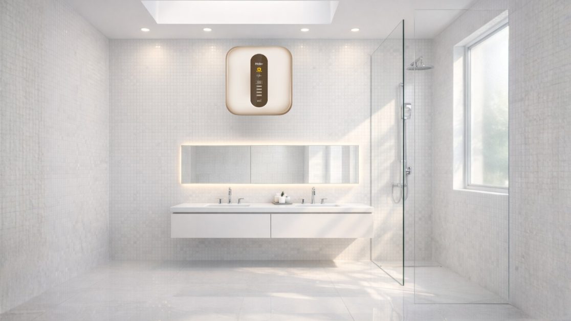 Perfect Water heater that handles morning pressure easily