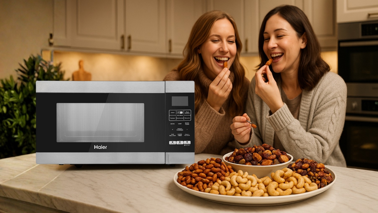 Roast Peanuts, Cashews, and Dry Fruits in Minutes