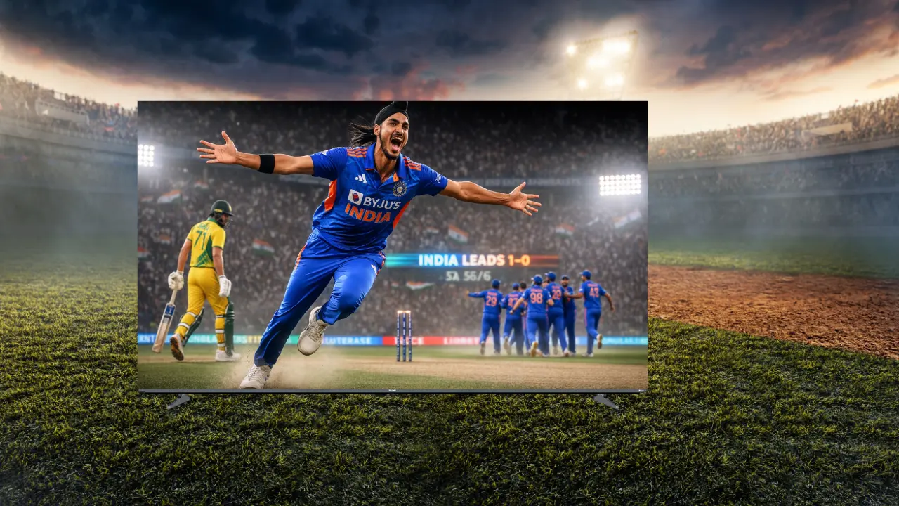 Watch India vs South Africa in 4K HDR TV