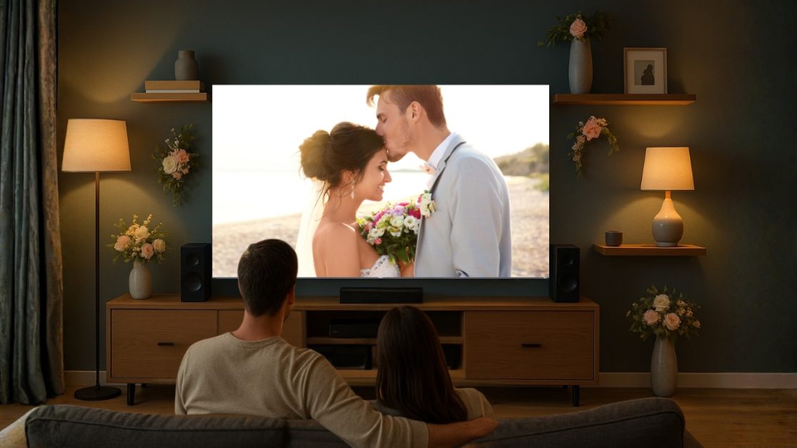 Winter Weddings and Reunions with bigger screen