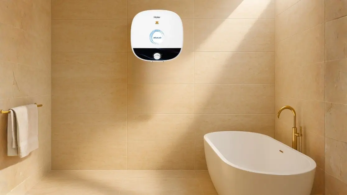 Winter mornings demand cleaner water heater