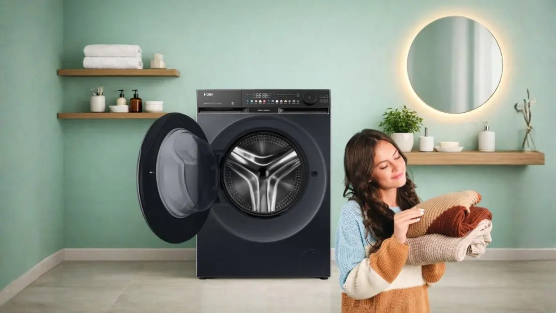 Cleaner washing machine means cleaner clothes