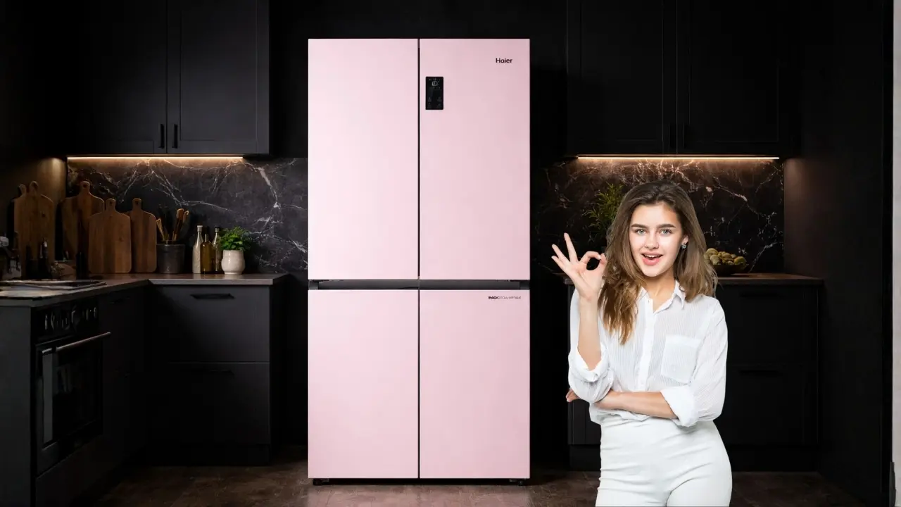 Colorful Steel refrigerator Is the Future