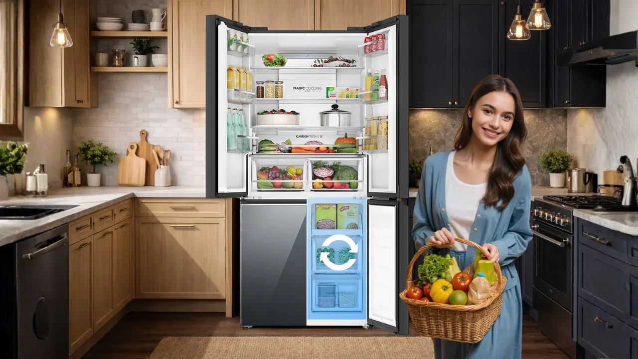 Convertible Zone in refrigerator for Flexible Cooling Needs