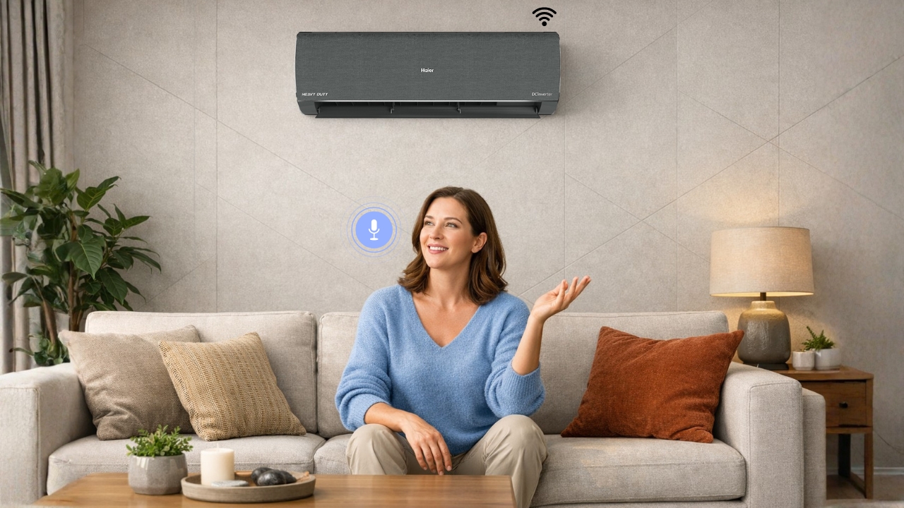 Direct Voice control built into AC