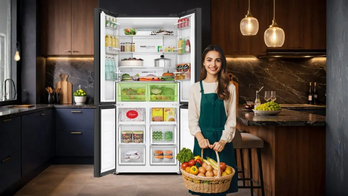 Keep fruits and vegetables separately in refrigerator