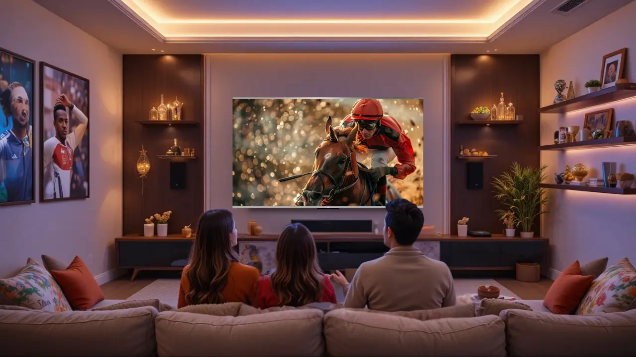 Winter Derby Nights Become Cinematic with Dolby Vision IQ