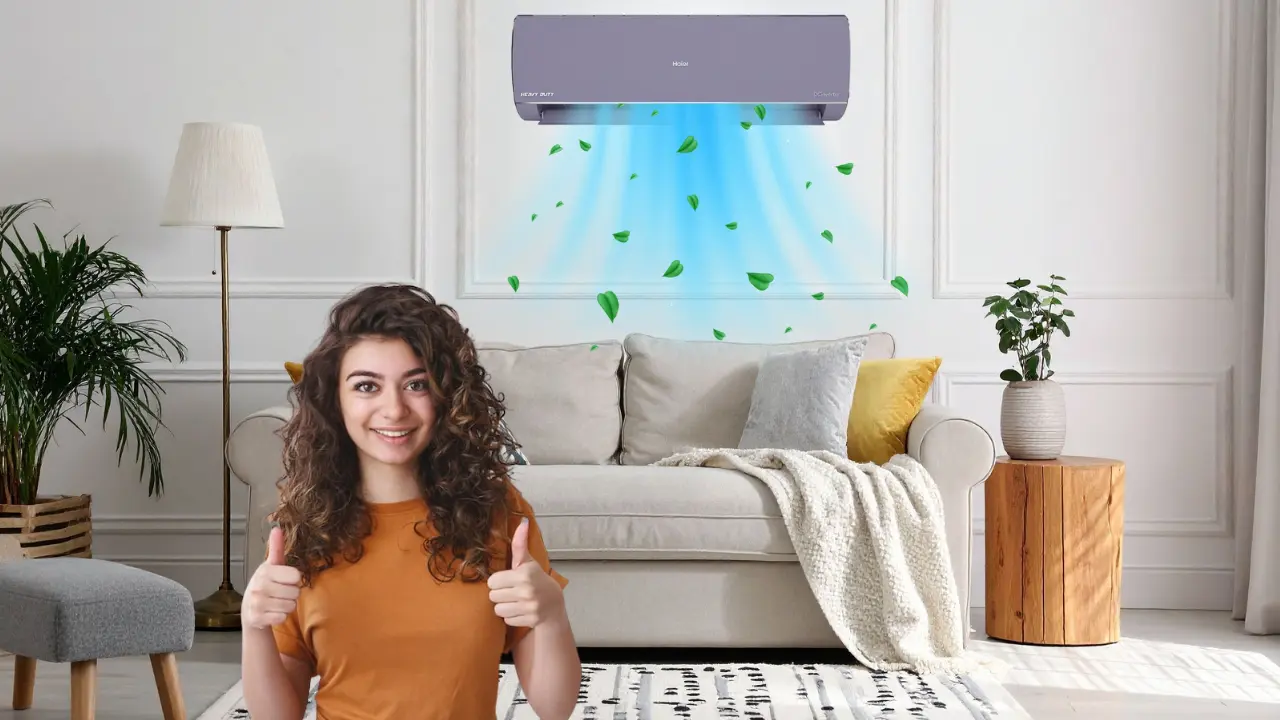 AC with Self clean feature for Healthier Indoor Air