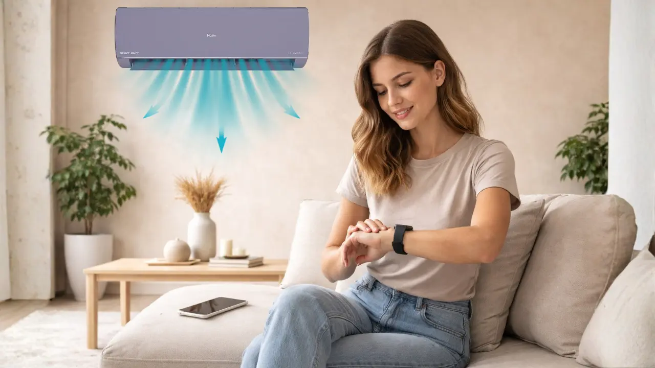 AI Pre Cooling for Busy Mornings with perfect Air conditioner