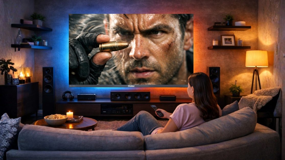 Clear Dialogues and Powerful Bass with TV with KEF support
