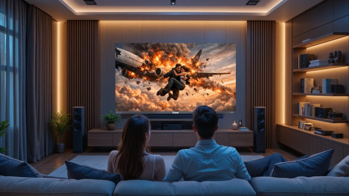 Enjoy Sound by KEF support with Mini LED TV