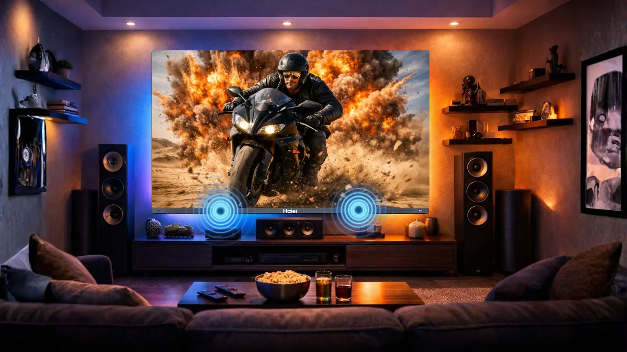 Hear Sound Move Around You with 6.2.2 Channels in LED TV