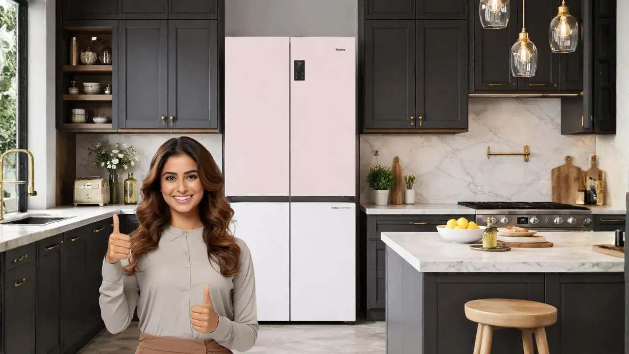 Refrigerator Style Meets Smart Engineering