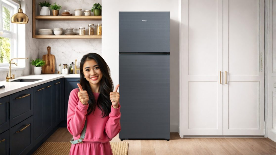This refrigerator Balances Style and Substance
