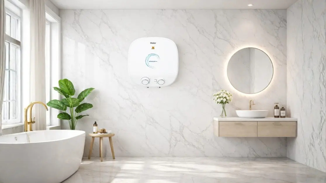 Bacteria Control feature in water heater