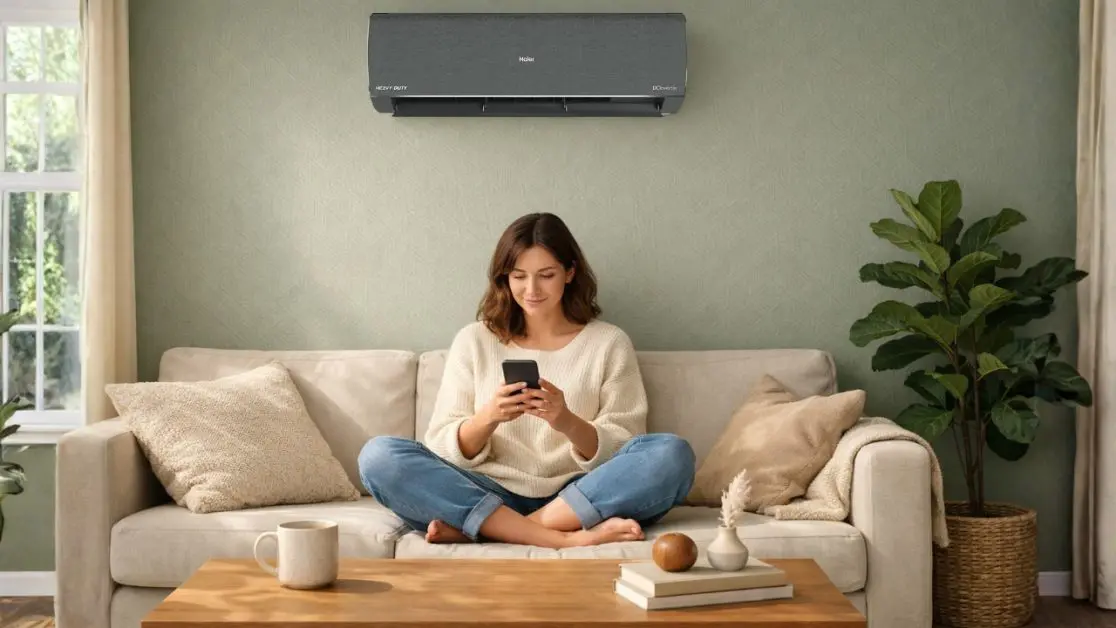 Cooling feels perfect with AI AC