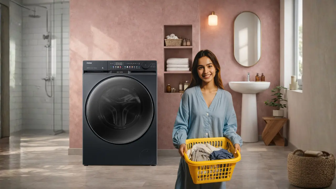 Eco Wash That Adjusts Water Levels in washing machine
