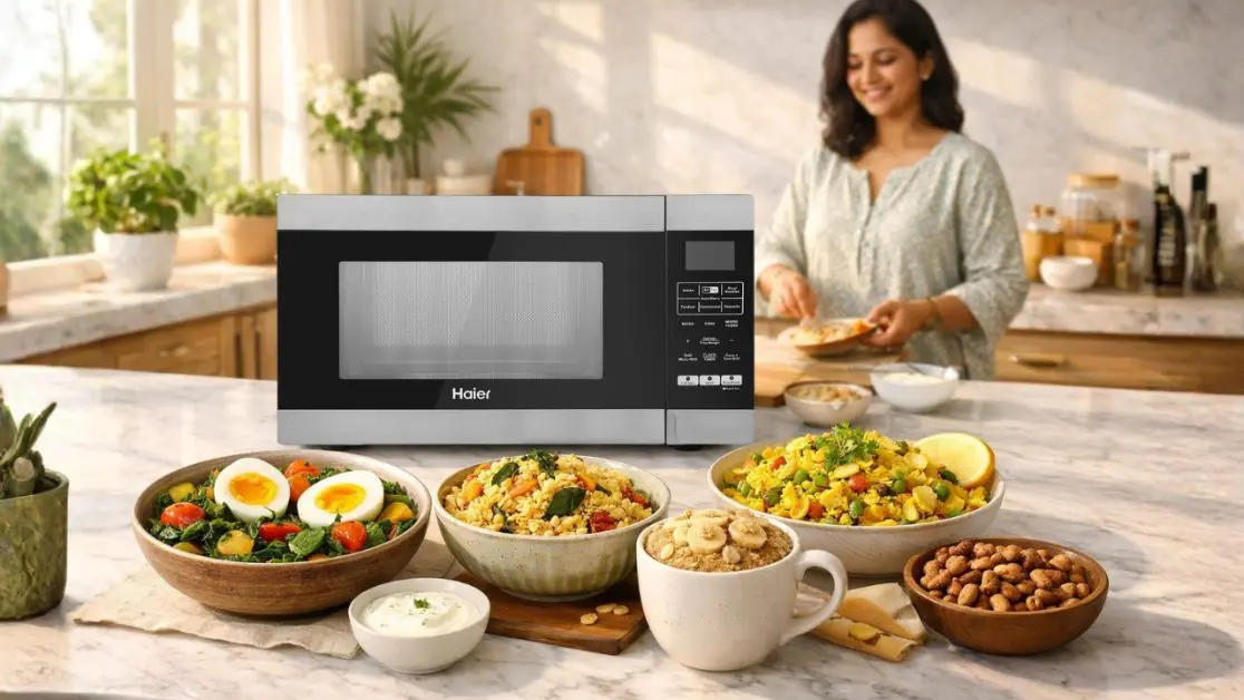 Enjoy march meal with perfect microwave
