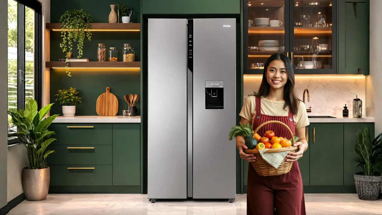 Smart Storage Meets Smart Technology in SBS refrigerator