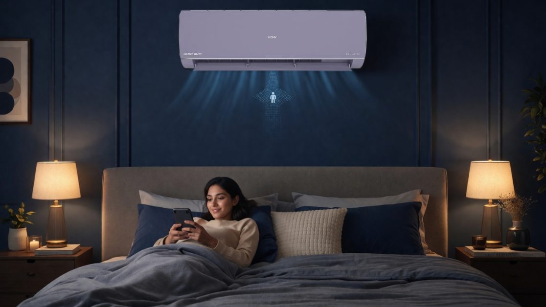 AI Human Detection in AC Saves Electricity