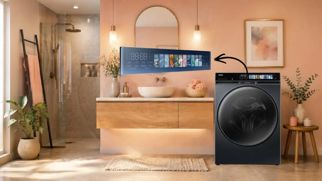 AI makes washing machine panel smarter