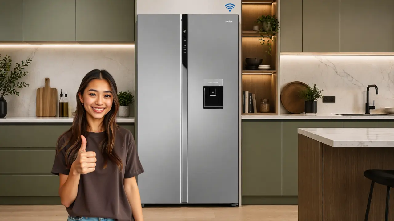 Buy a Wifi Enabled Haier Water Dispenser Refrigerator