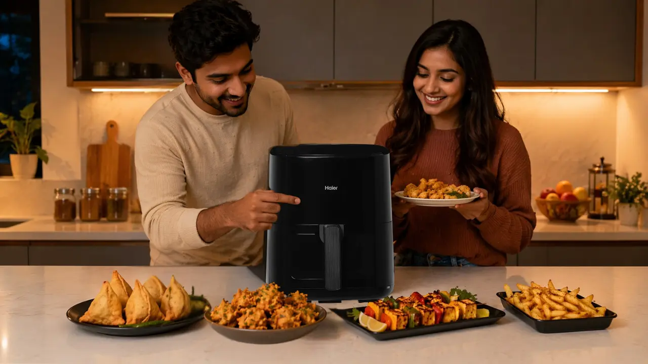 Digital air fryer feel easier