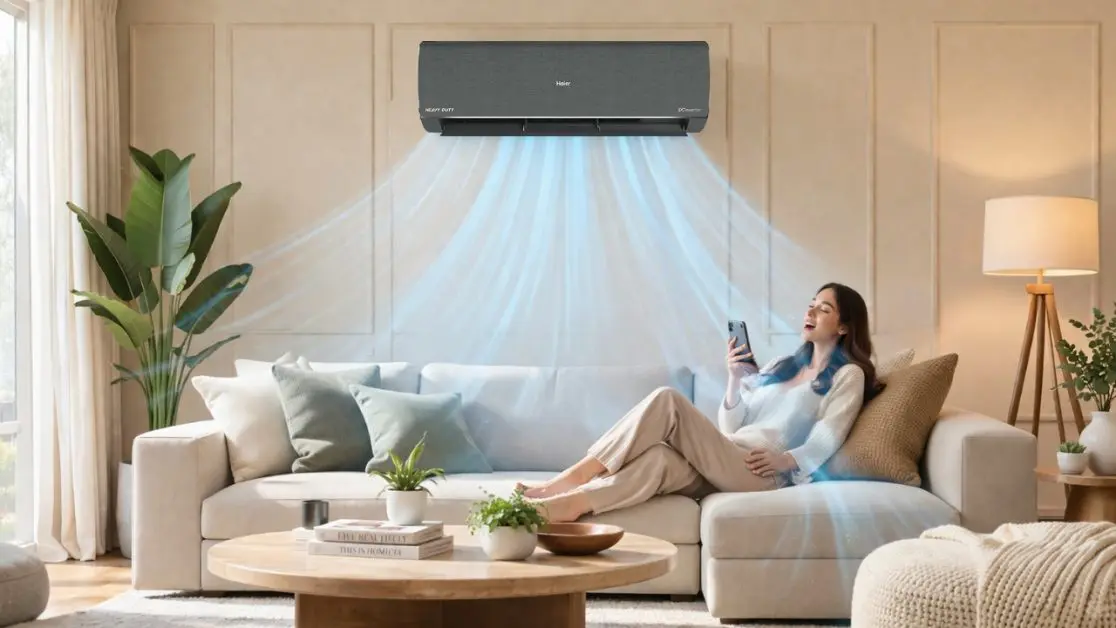 Smart AC Air Movement for Better Relaxation