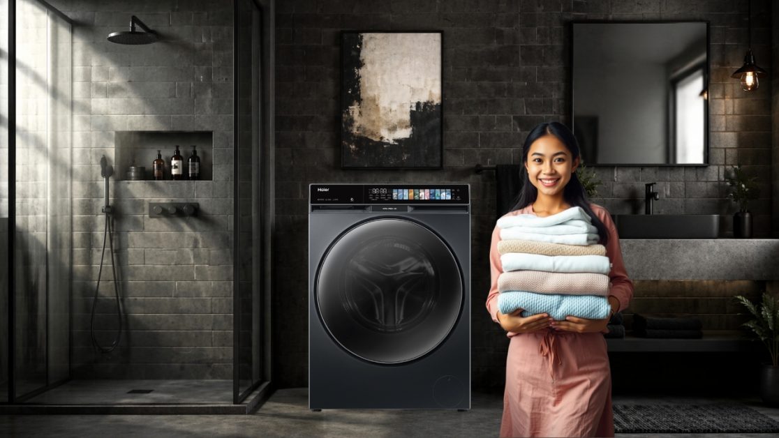 Smart washing machine makes laundry more convenient
